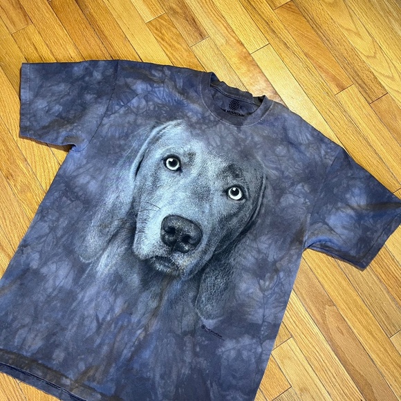 The Mountain Labrador Retriever Dog Graphic Tee Shirt - Picture 1 of 5